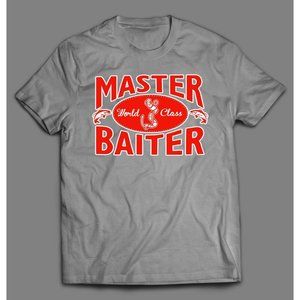 MASTER BAITER FISHING MEN'S HIGH QUALITY SHIRT *